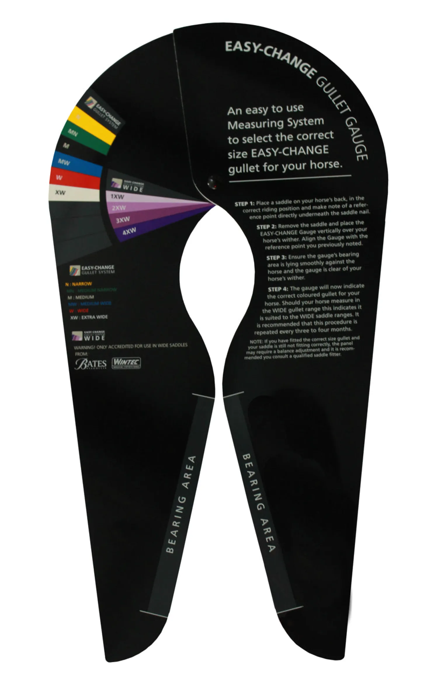 Hot SADDLERY BRANDS INTL EASY-CHANGE™ Gullet Gauge
