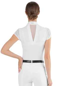 FRANCO TUCCI SRL EGO7 Ladies’ Rita Short Sleeve Show Shirt White