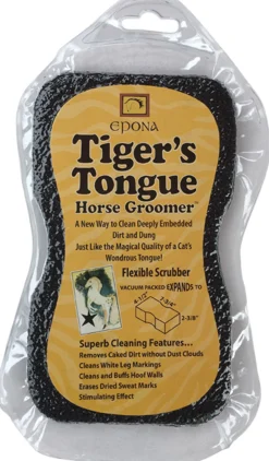 Best EPONA LTD Epona Tigers Tongue Scrubber Black