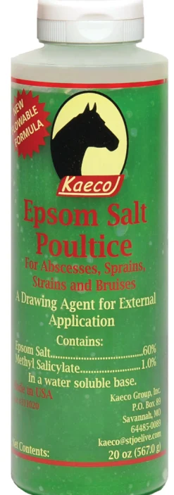 New KAECO GROUP Epsom Salt Poultice squeeze bottle