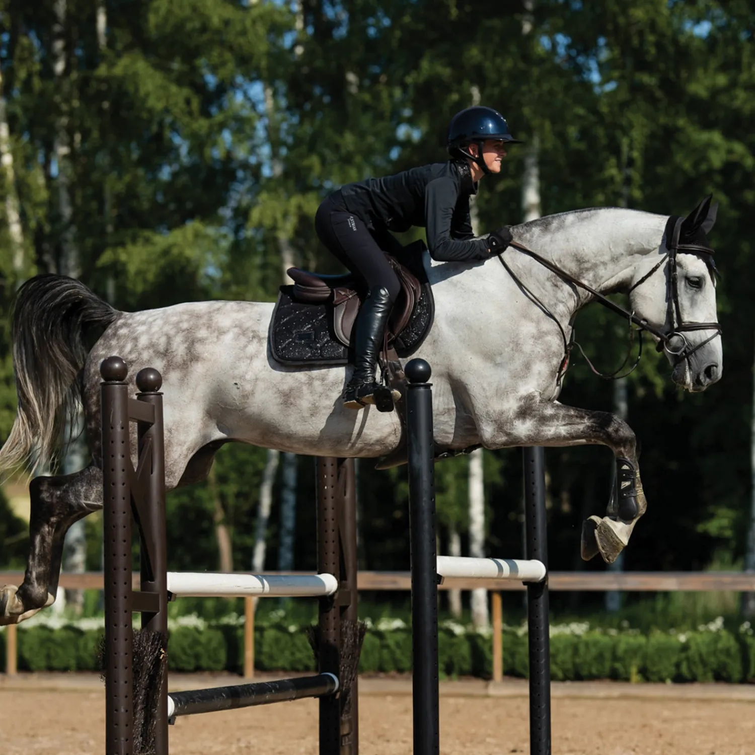Discount EQUESTRIAN STOCKHOLM Glimmer Jump Saddle Pad