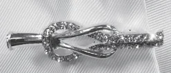 New EQUETECH Locket Stock Pin Silver