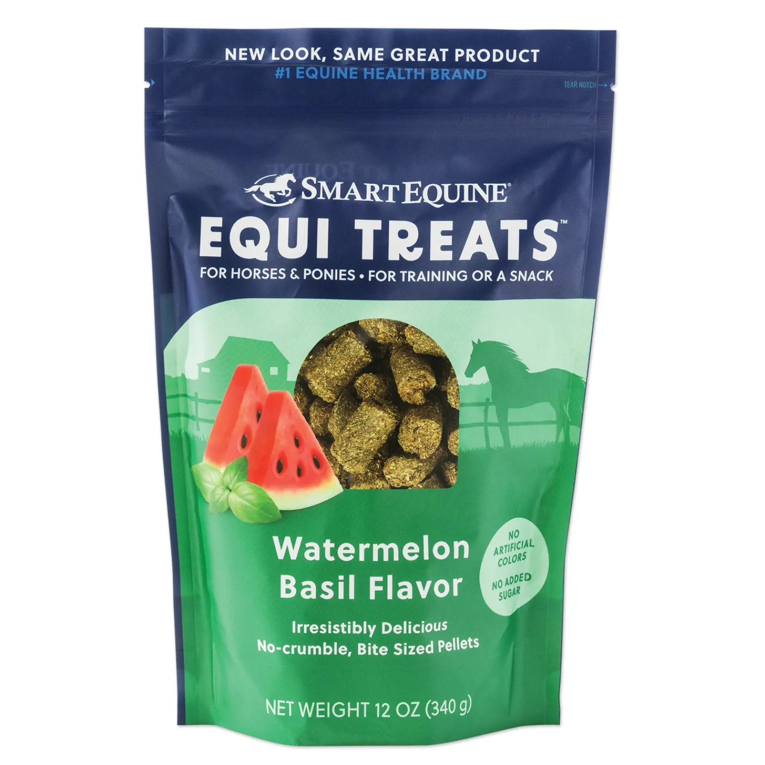 Clearance ANIMAL HEALTH INTERNATIONAL Equi Treats™ Bite Sized Pellets by SmartEquine™ - 12 oz