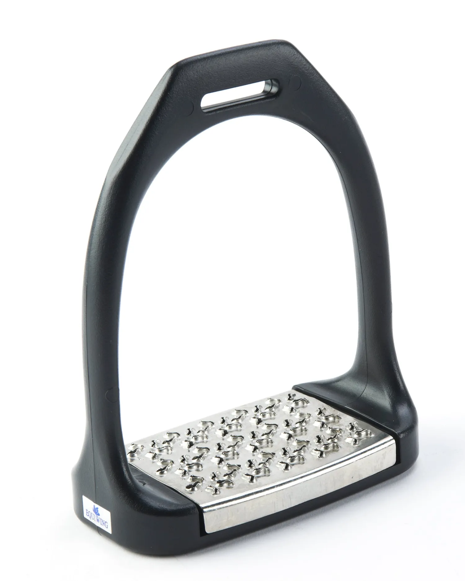 ERS Equi Wing Wide Track Stirrup Irons Black