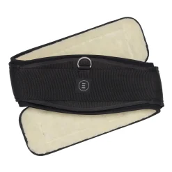 EQUIFIT ® Essential Dressage Schooling Girth with SheepsWool™ Liner Black