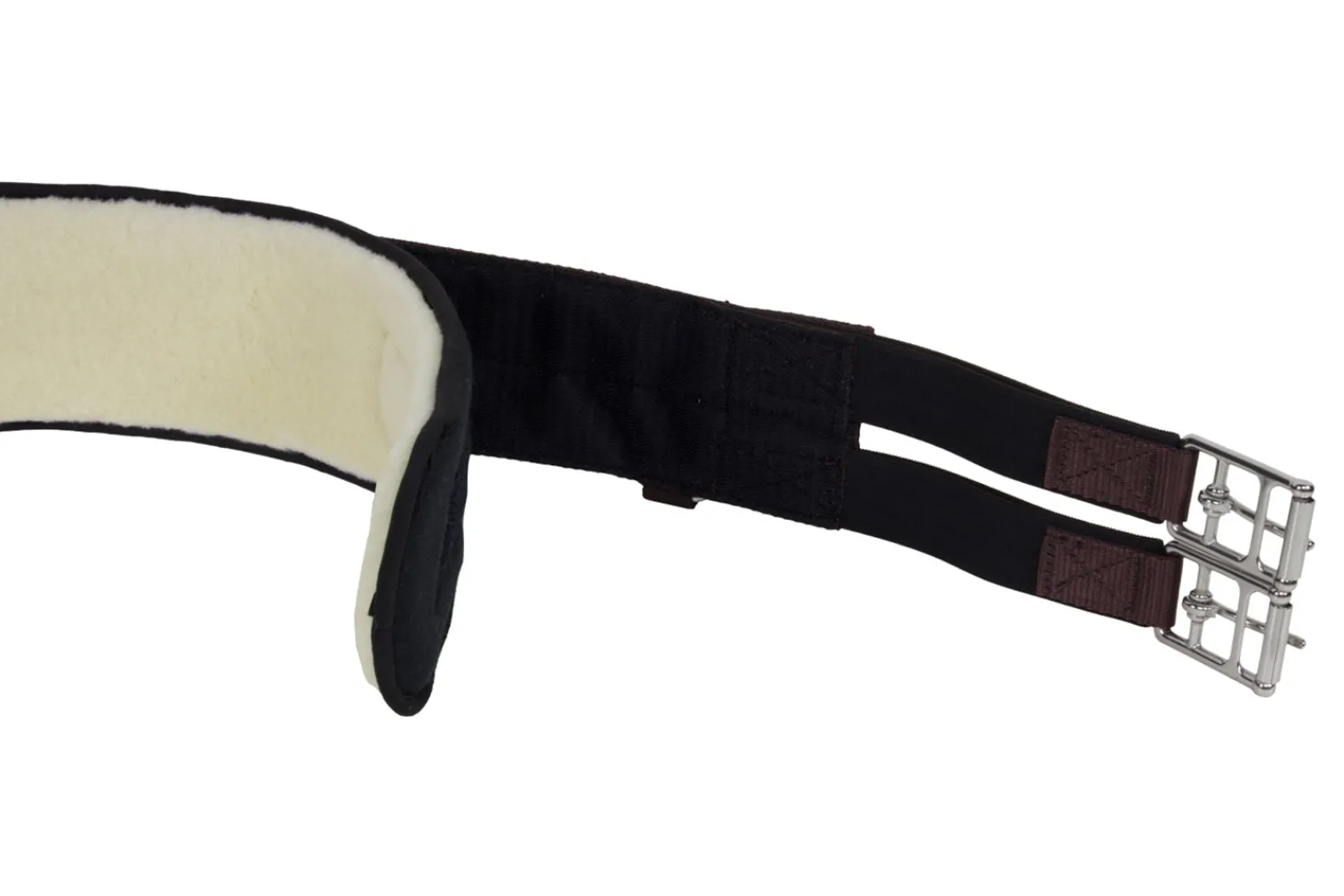 Outlet EQUIFIT ® Essential Schooling Girth SmartFabric Replacement Liner Brown/Black