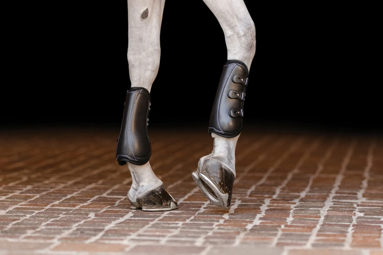 New EQUIFIT ® EXP3™ Open Front Boots Black
