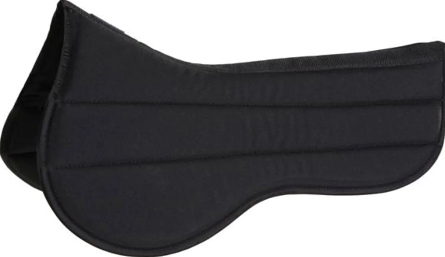 Clearance EQUIFIT T-Foam™ Contoured Non-Slip Half Pad Black