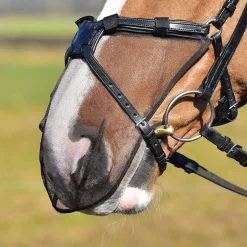 Sale WORLD EQUSTRN BRNDS Equilibrium Net Relief Muzzle Net for Figure-8 Bridle Black