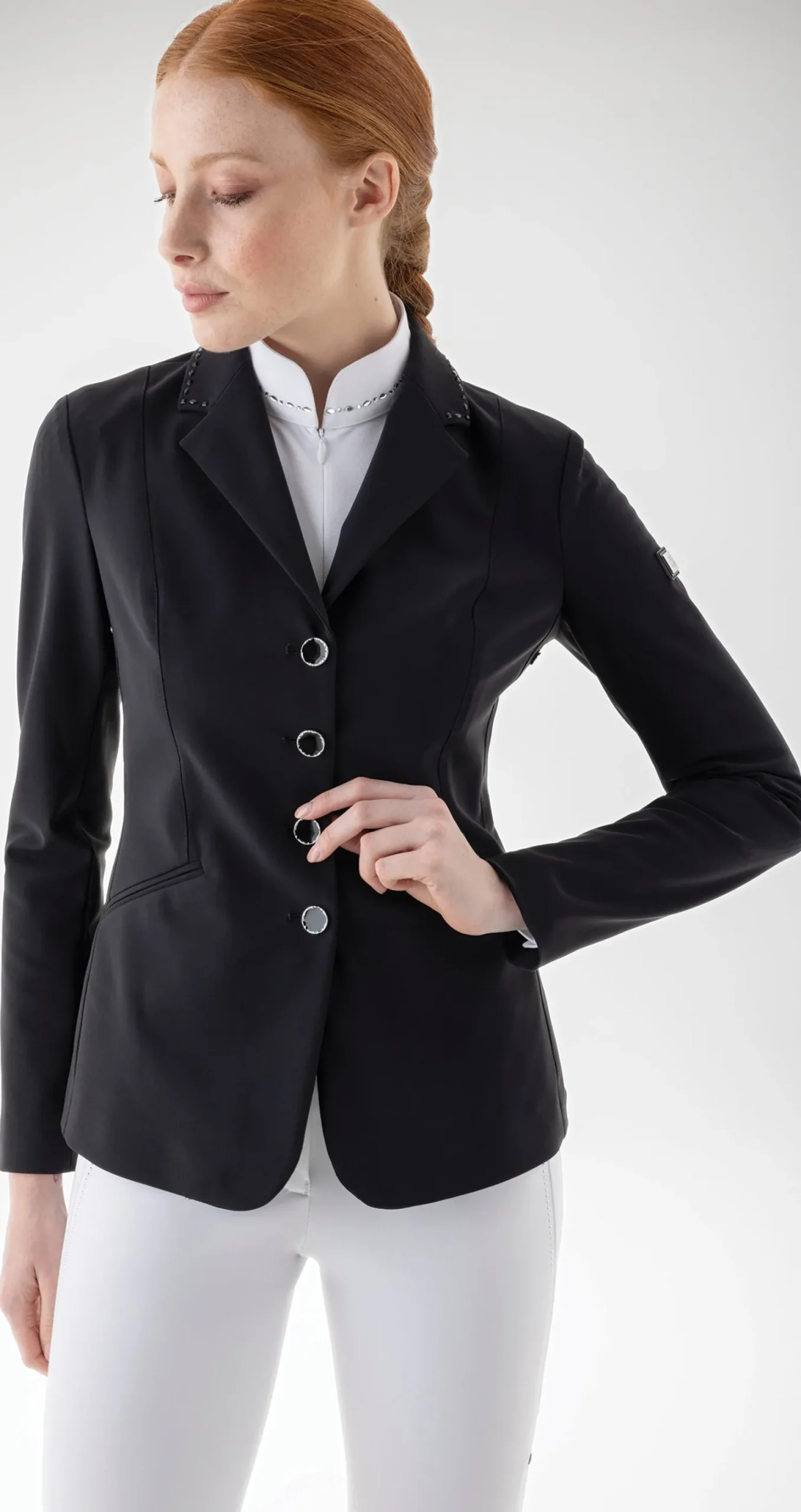 Discount EQUILINE AMERICA Equiline Ladies’ Gerag Show Coat Black