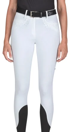Best EQUILINE AMERICA Equiline Ladies’ Giaiafh Full-Seat Breech White