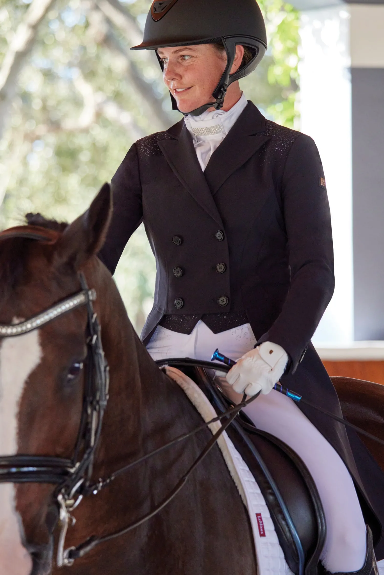 New EQUILINE AMERICA Equiline Ladies’ Gresig Shadbelly Black