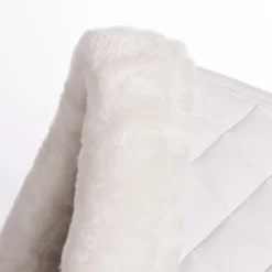 New EQUINAVIA Eidsvoll Ultra Fleece Trimmed Show Pad White
