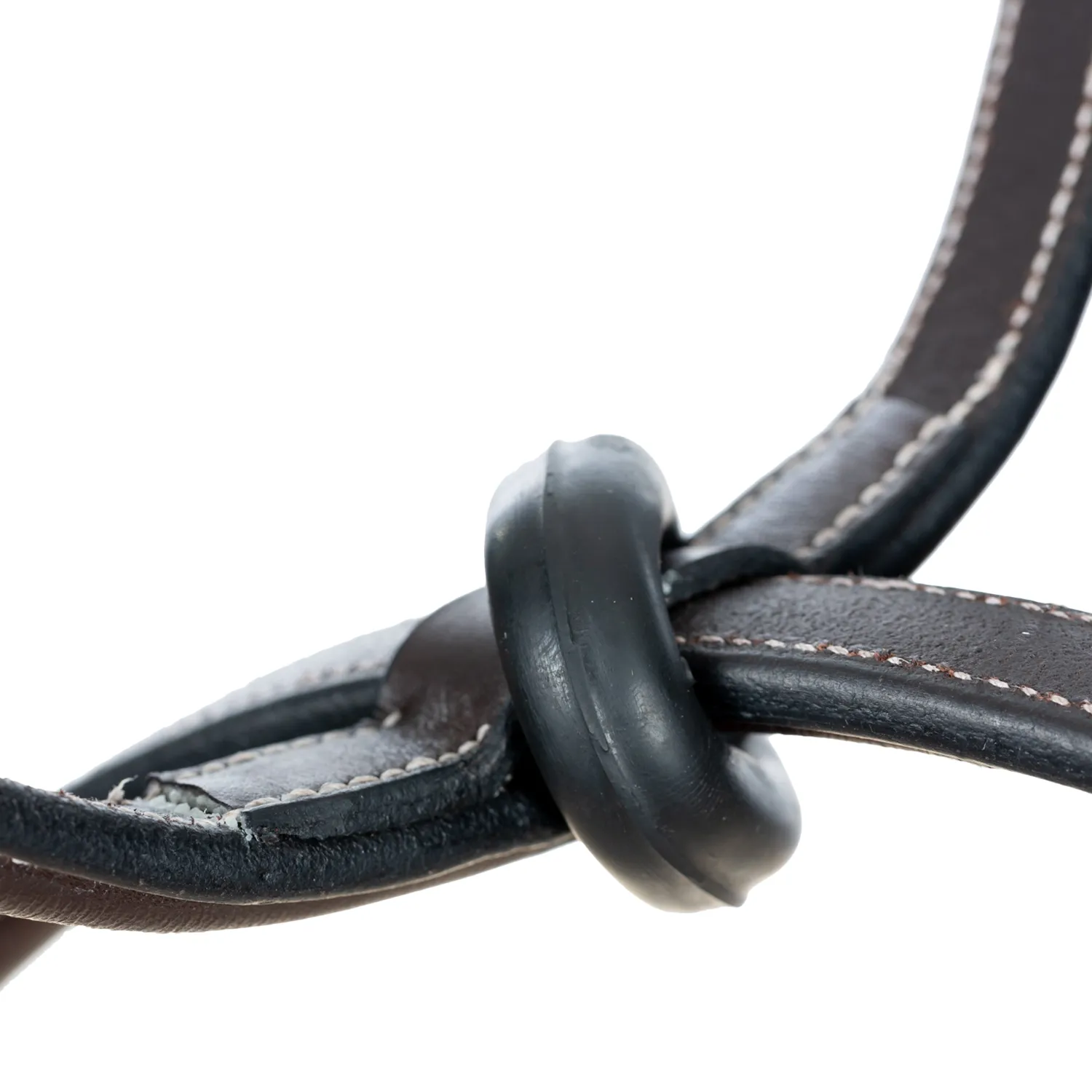 Outlet EQUINAVIA Valkyrie Fancy-Stitched Standing Martingale Chocolate Brown
