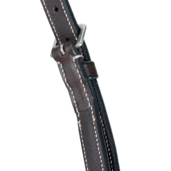 Outlet EQUINAVIA Valkyrie Fancy-Stitched Standing Martingale Chocolate Brown