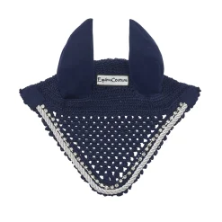 Online JPC EQUESTRIAN Equine Couture™ Fly Bonnet with Piping and Crystals