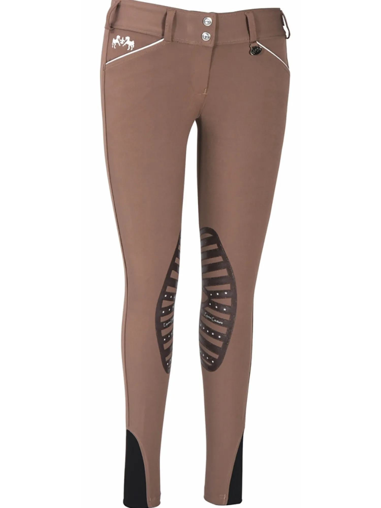 Outlet JPC EQUESTRIAN Equine Couture™ Ladies' Brittni Silicone Knee-Patch Breech