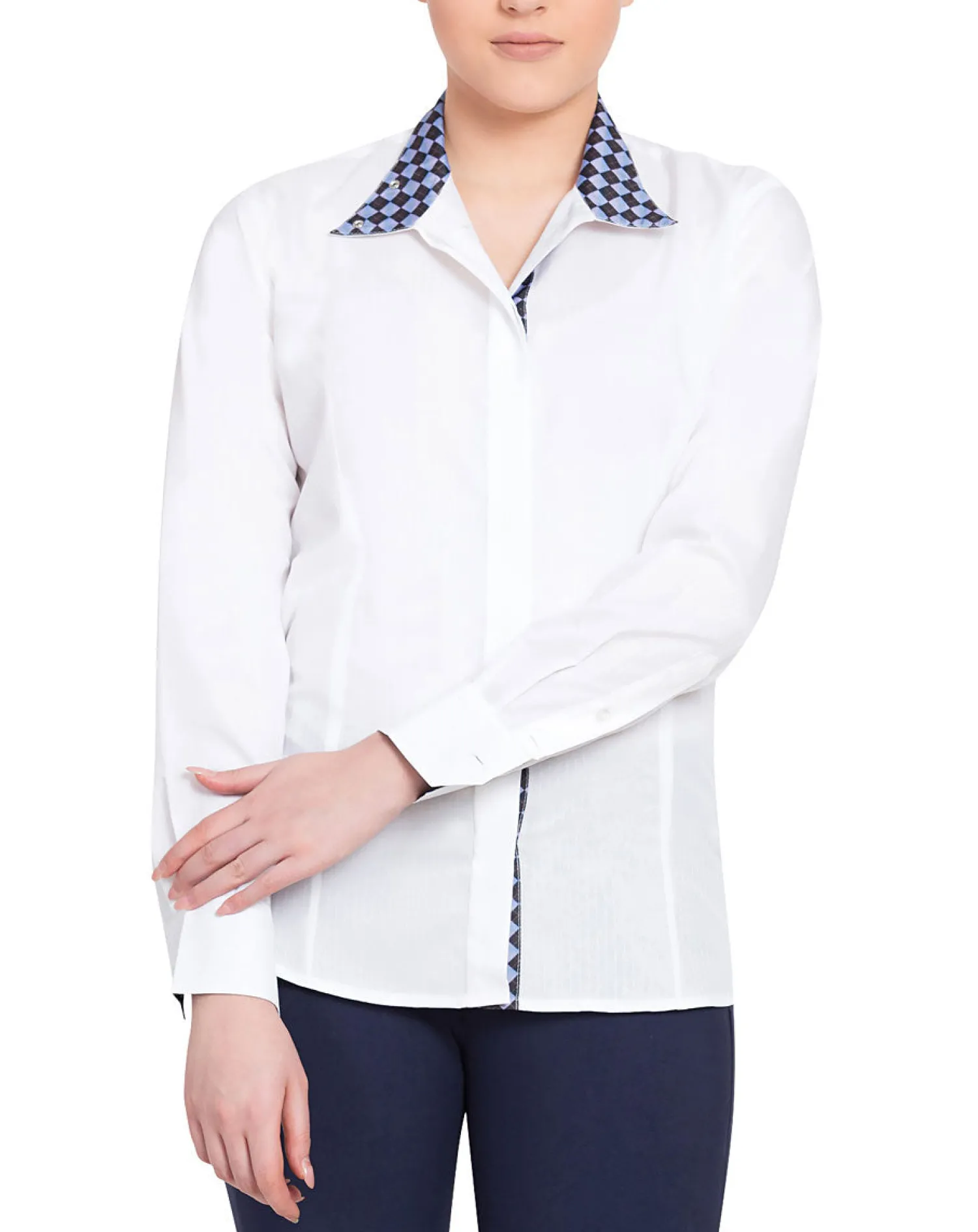 Discount JPC EQUESTRIAN Equine Couture™ Ladies' Isabel Coolmax® Long Sleeve Show Shirt
