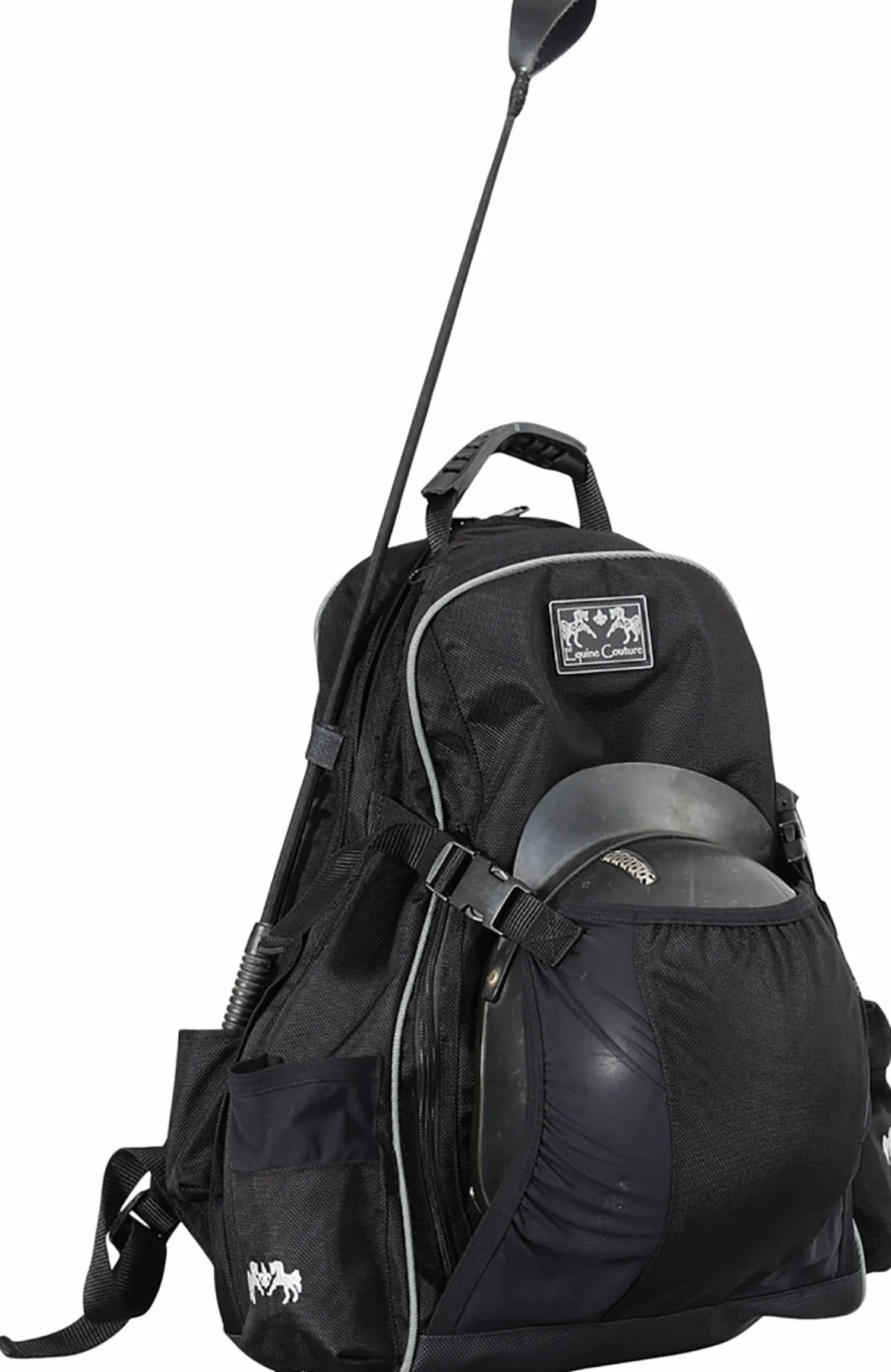 Best JPC EQUESTRIAN Equine Couture™ Pro Backpack Black/Silver