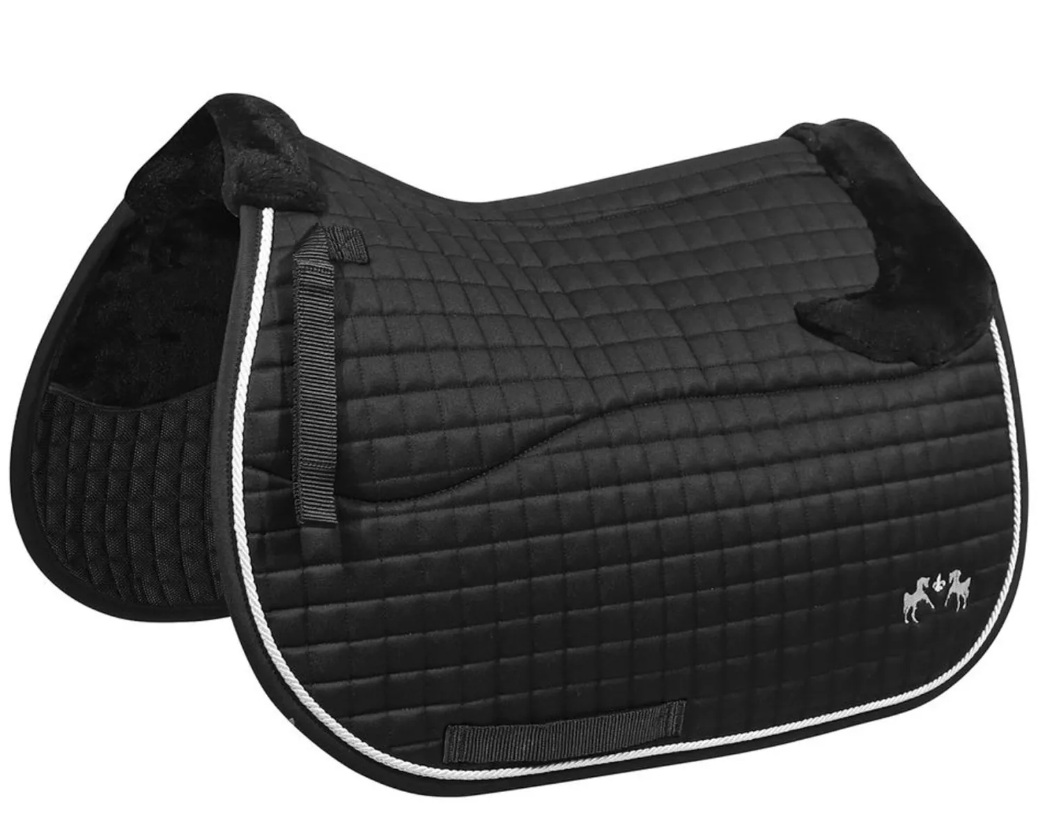 Discount JPC EQUESTRIAN Equine Couture™ Regal All-Purpose Pad with Faux-Mink Fur & Coolmax® Lining