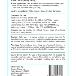 Online EQUINE ELIXIRS INC Equine Elixir Positude®