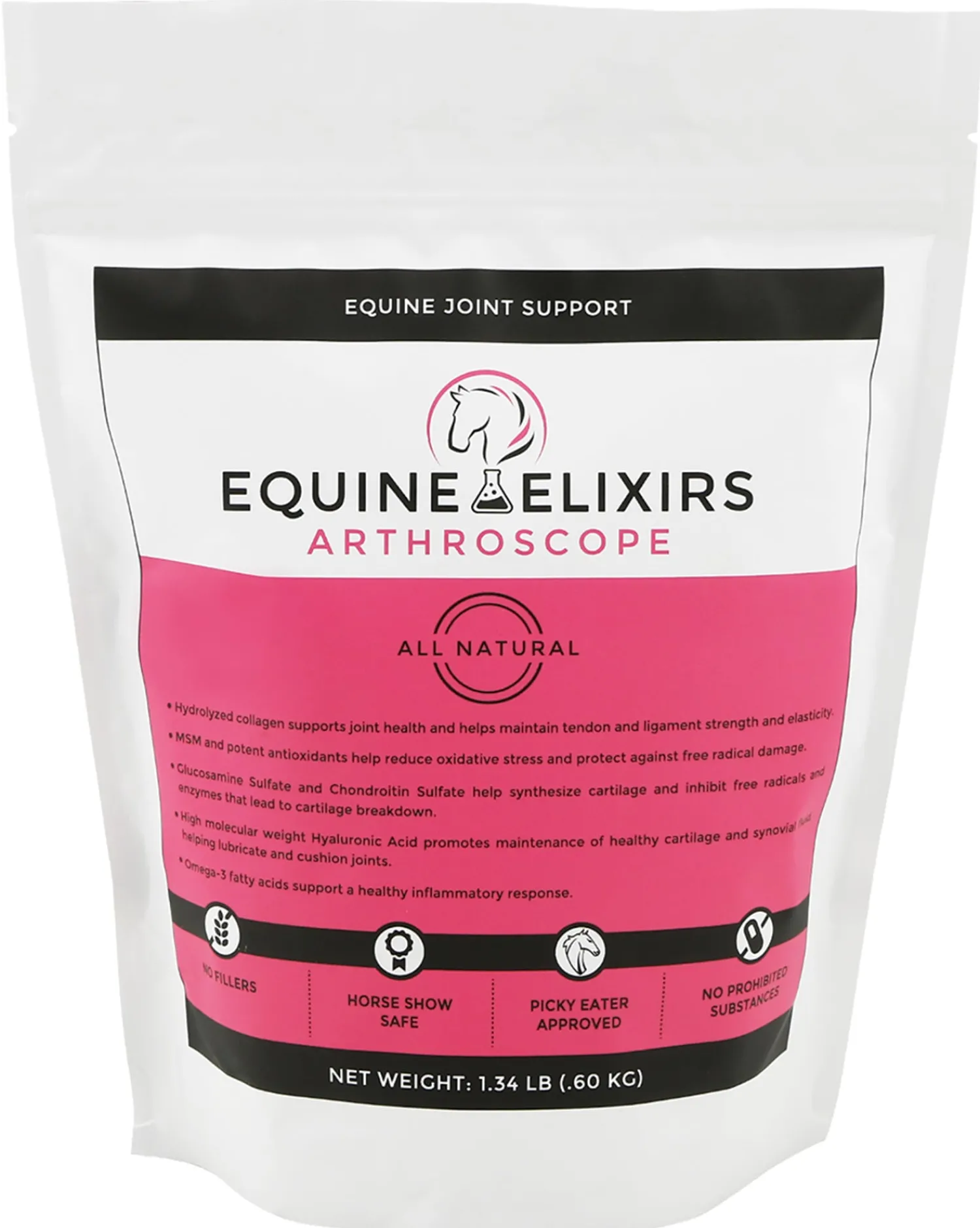 Outlet EQUINE ELIXIRS INC Equine Elixirs Arthroscope® Joint Support Powder