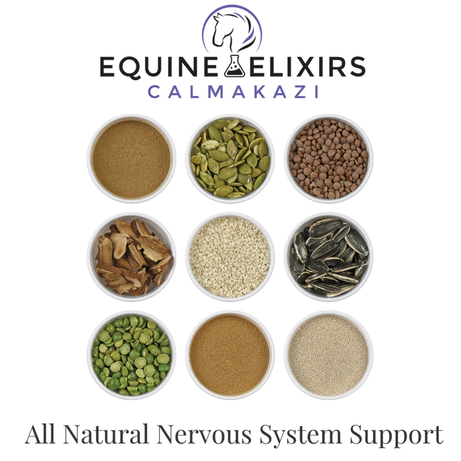 New EQUINE ELIXIRS INC Equine Elixirs Calmakazi®