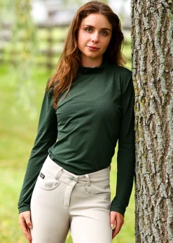 New EQUISITE Alesia Long-Sleeve Shirt