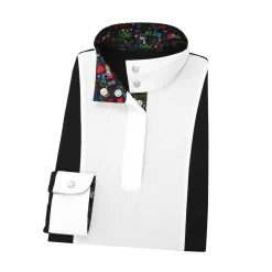 New ESSEX CLASSICS Danny & Ron’s Girls’ “” Luna Performance Long Sleeve Show Shirt I Love My Dog