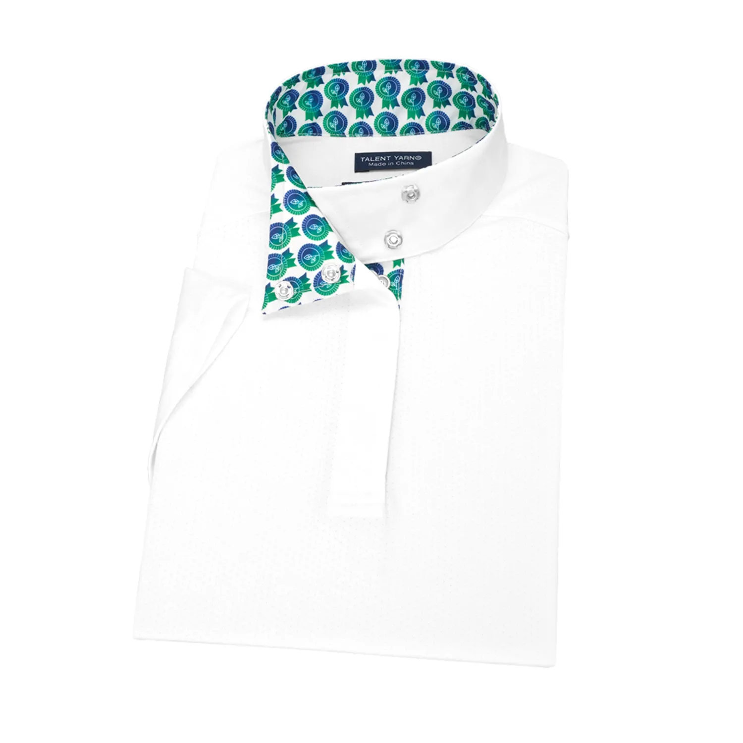Sale ESSEX CLASSICS Girls’ Talent Yarn Short Sleeve Show Shirt