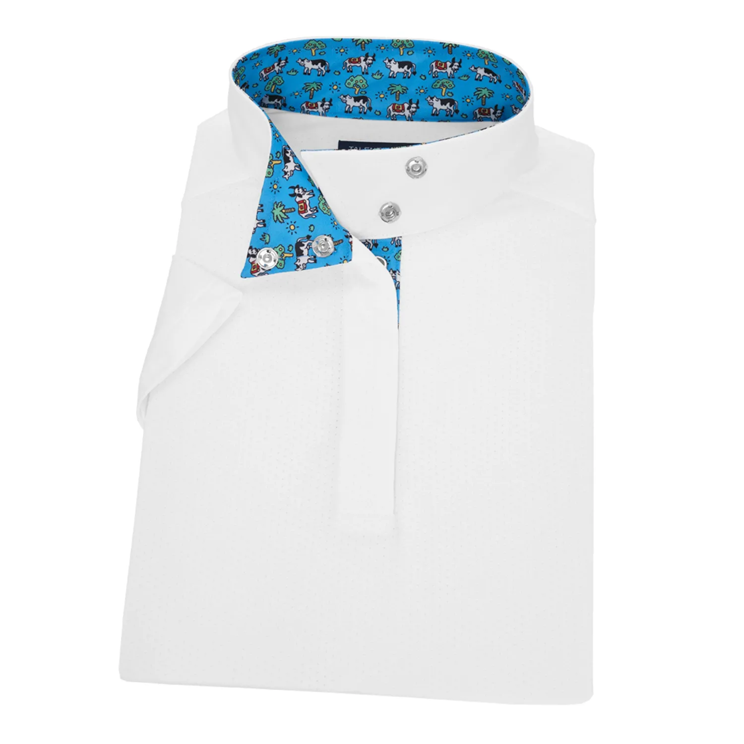 Sale ESSEX CLASSICS Girls’ Talent Yarn Short Sleeve Show Shirt