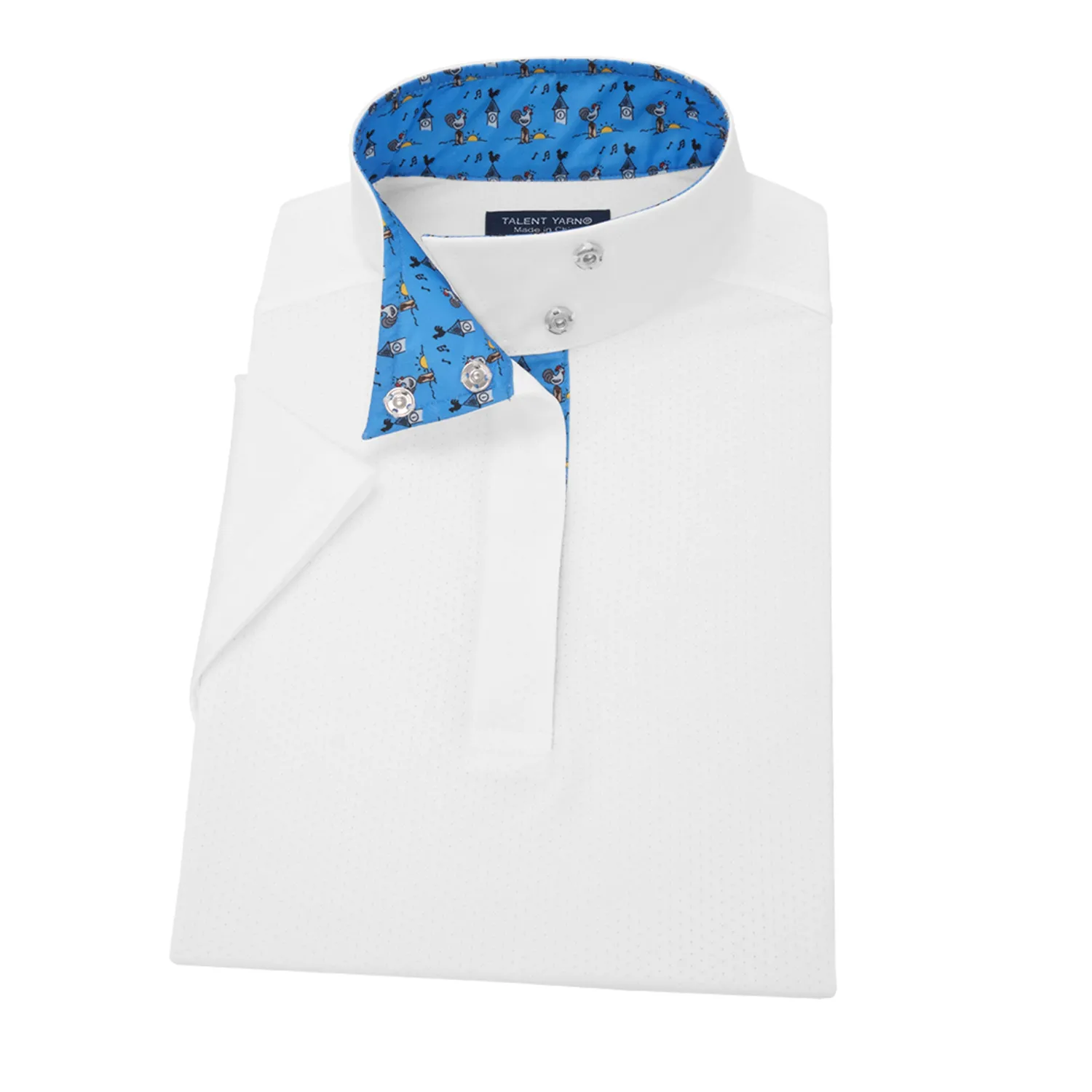 Sale ESSEX CLASSICS Girls’ Talent Yarn Short Sleeve Show Shirt