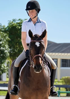 ESSEX CLASSICS Ladies’ Talent Yarn® Short Sleeve Show Shirt
