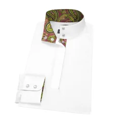 Online ESSEX CLASSICS Ladies’ Talent Yarn® Straight Collar Long Sleeve Show Shirt