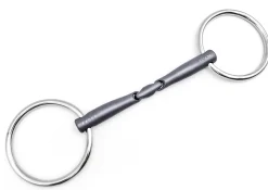 Hot ELITE EQUESTRIAN SUP Fager Emil Titanium Loose Ring Bit, 16mm Mouth