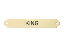 Best DOVER DROPSHIP Fancy Halter Nameplate - 1 or 2 lines