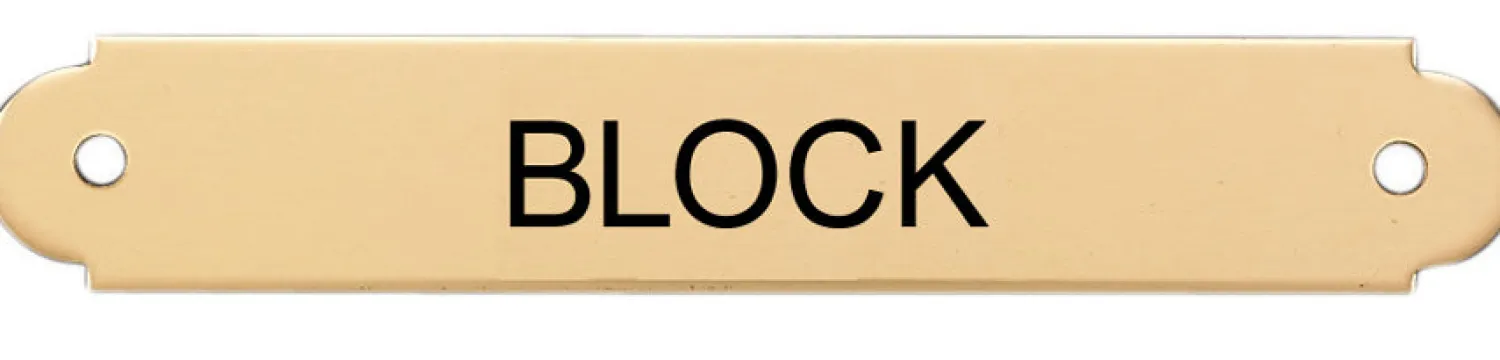 Best DOVER DROPSHIP Fancy Halter Nameplate - 1 or 2 lines