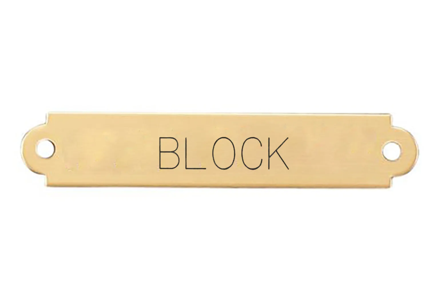 Discount DOVER DROPSHIP Fancy Saddle Nameplate
