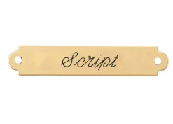 Discount DOVER DROPSHIP Fancy Saddle Nameplate