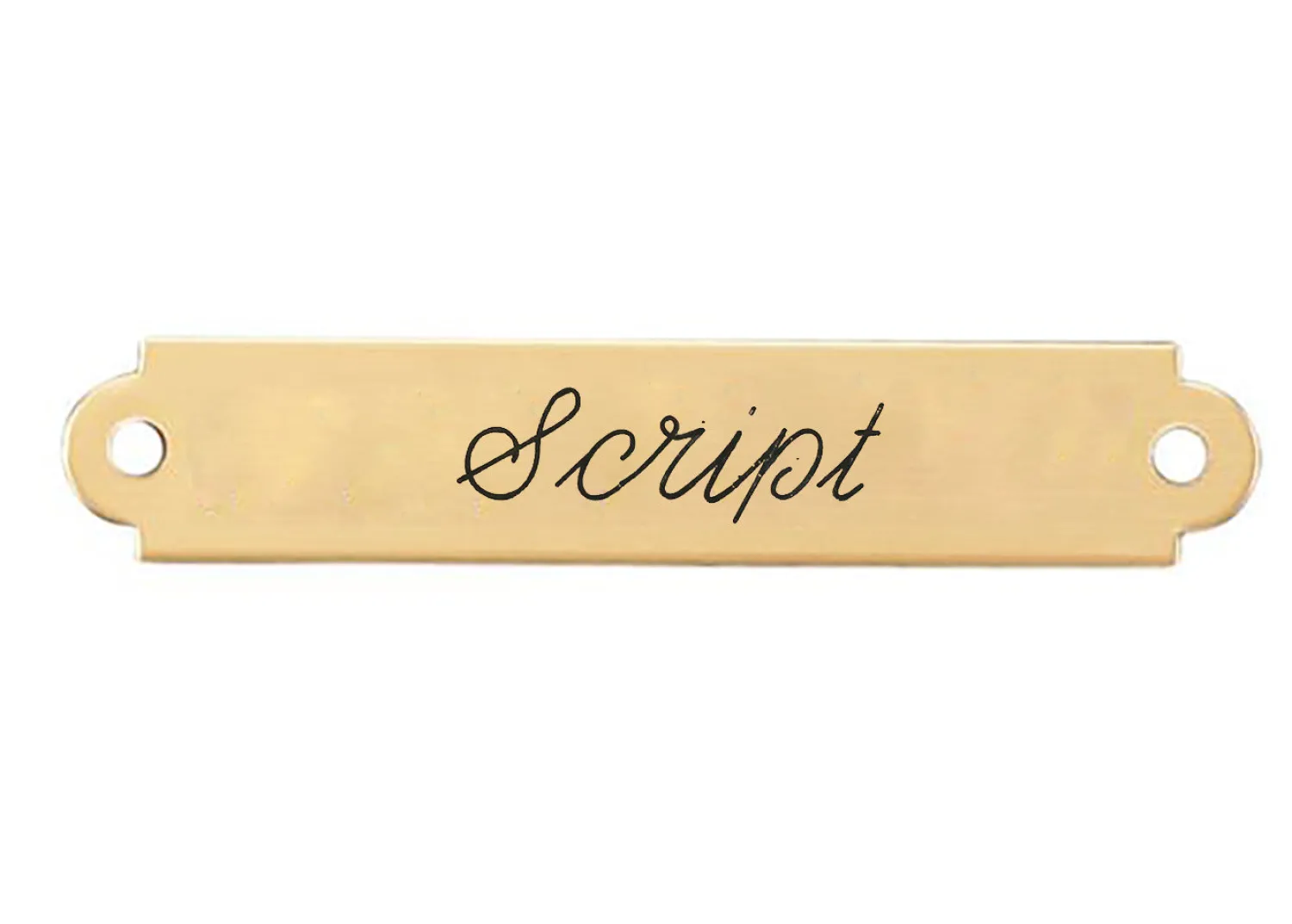 Discount DOVER DROPSHIP Fancy Saddle Nameplate
