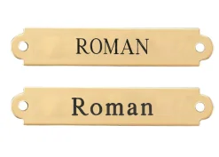 Discount DOVER DROPSHIP Fancy Saddle Nameplate