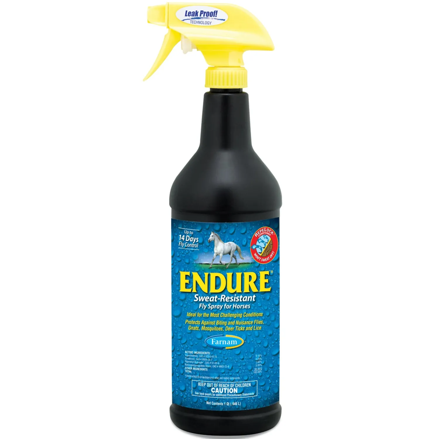 Clearance ANIMAL HEALTH INT Farnam® Endure® Sweat-Resistant Fly Spray