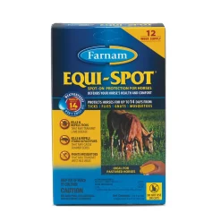 ANIMAL HEALTH INT Farnam® Equi-Spot® Spot-On Fly Control - 12 week
