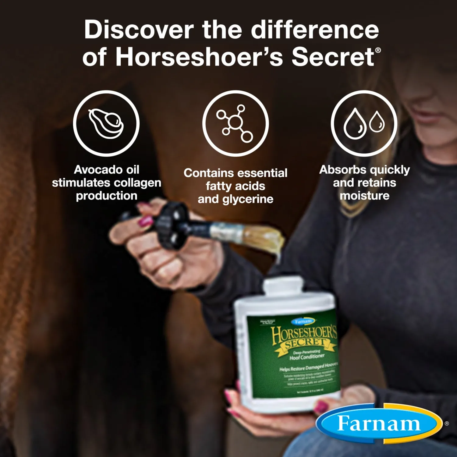 Best ANIMAL HEALTH INT Farnam® Horseshoer’s Secret® Hoof Conditioner