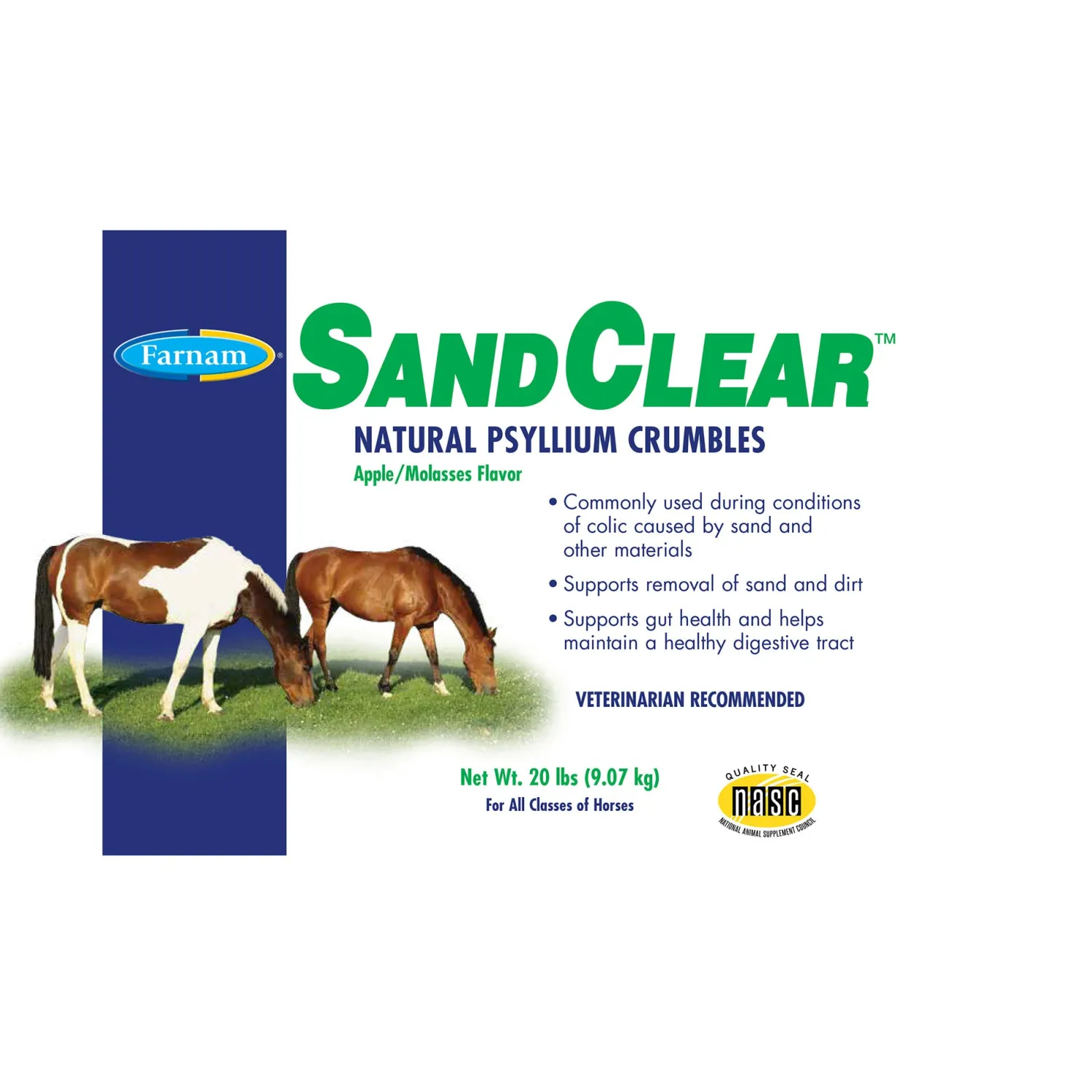 Best ANIMAL HEALTH INT Farnam® SandClear™, 20 Pounds