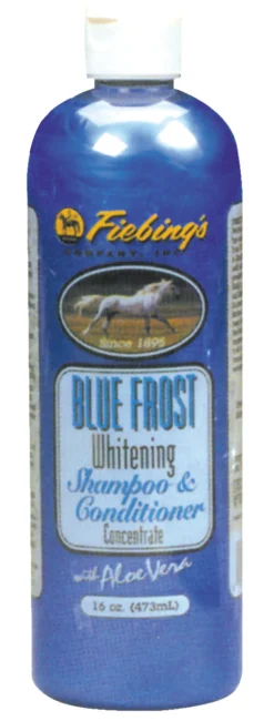 Clearance ANIMAL HEALTH INT Fiebing's Blue Frost Whitening Shampoo