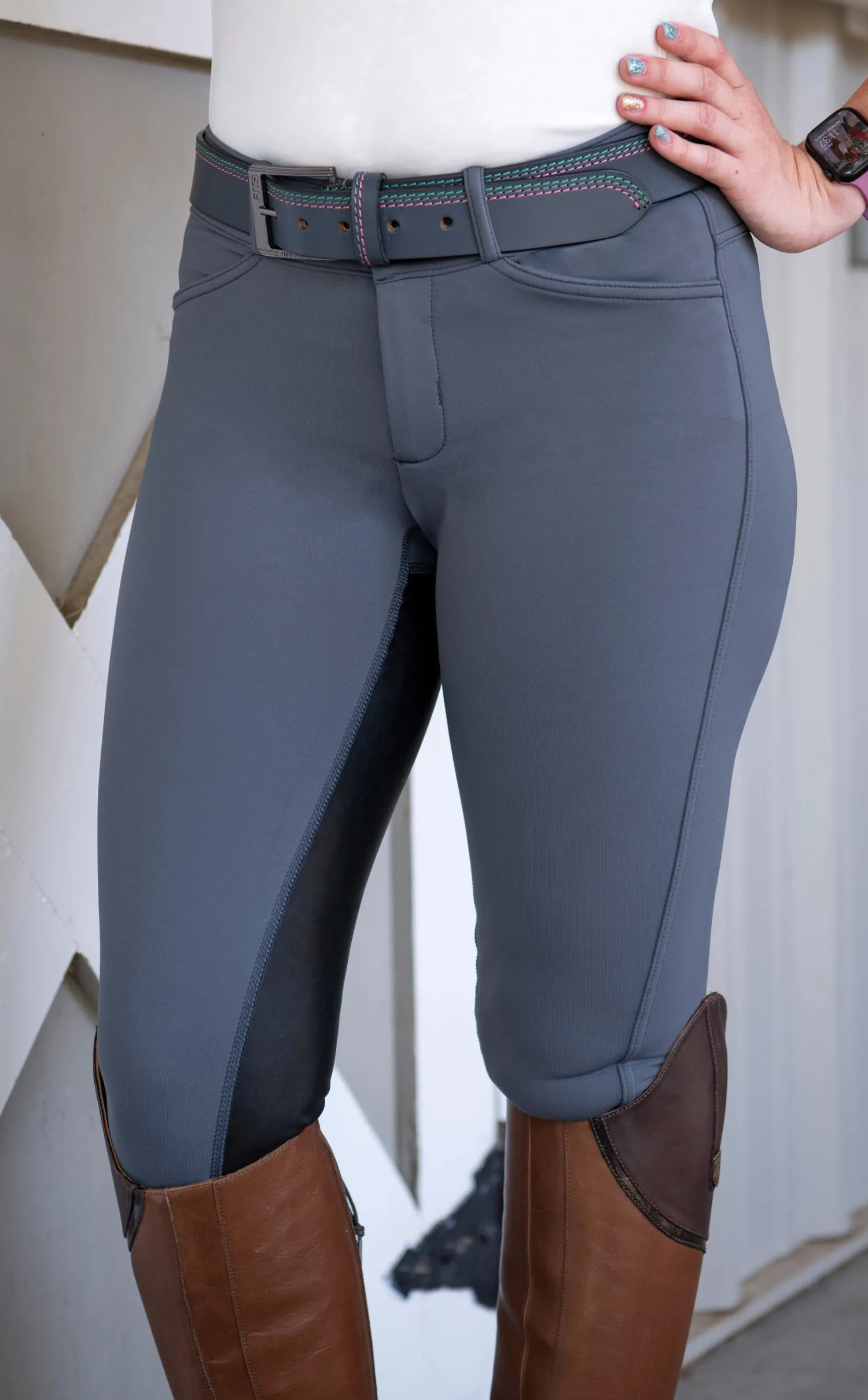 Hot FITS RIDING FITS® Free Flex Front-Zip Full-Seat Breech