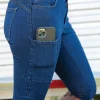 New FITS RIDING FITS® Ladies’ Denim Full-Seat Tread Cargo Breech