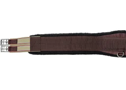 Best INT RIDING HELMET Flex Rider® Comfort Flo™ All-Purpose Nonslip Neoprene Girth with Black Fleece Edge Chocolate