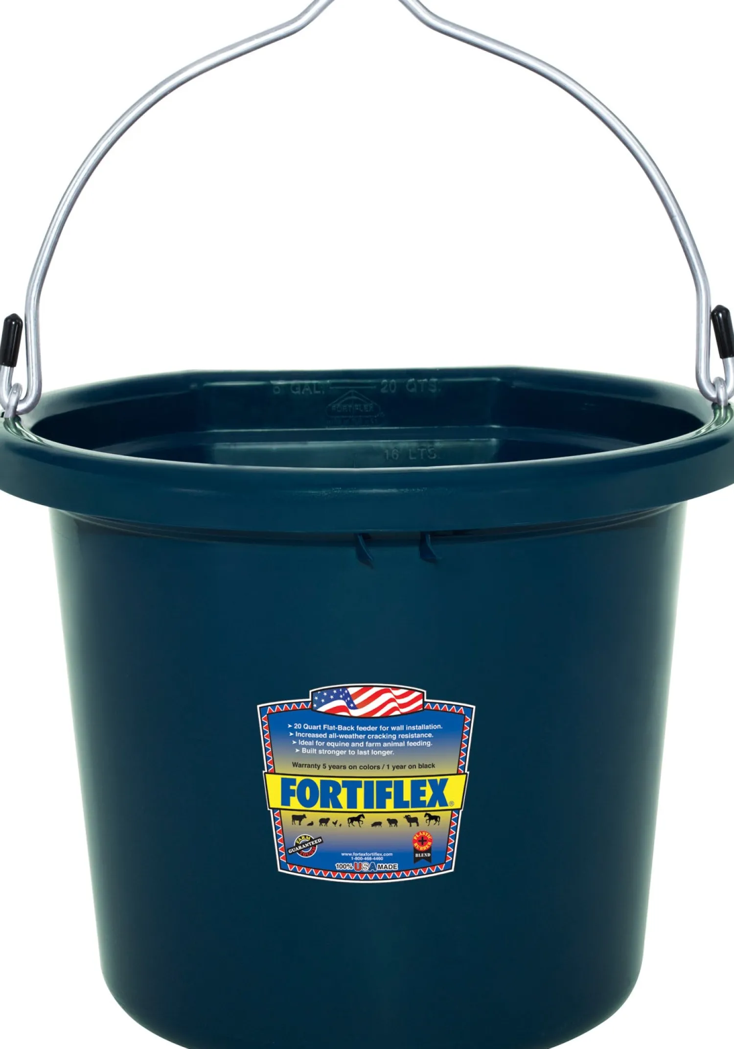 Discount BRADLEY CALDWELL Fortiflex® 20-Quart FlatBack Bucket - Colors